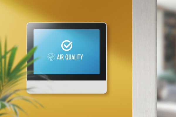 Air quality monitor at home